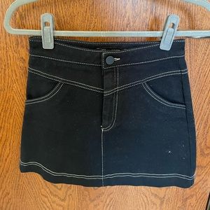 Black zara skirt!